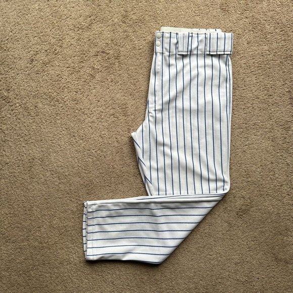 Rawlings Pants Rawlings Baseball Pants Mens Size Xl White Blue